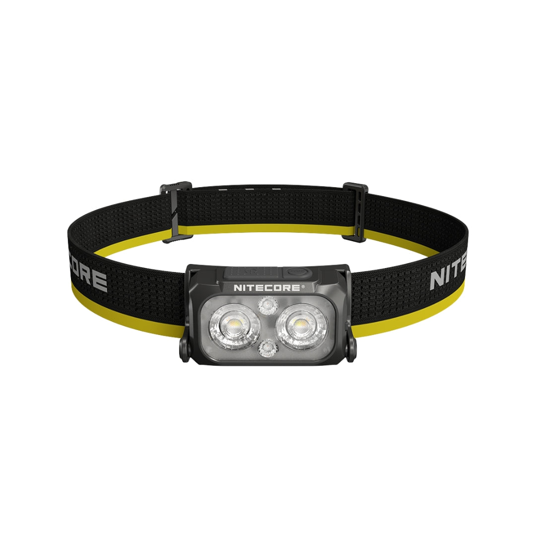 פנס ראש Nitecore NU25MCT נטען - 400 לומן, 132 מטר טווח