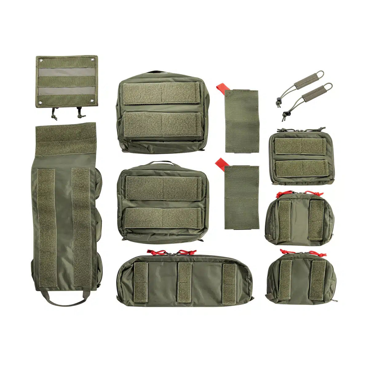 TT Modular Medic Insert 30 VL - ערכת כיסים שקופים עם וולקרו