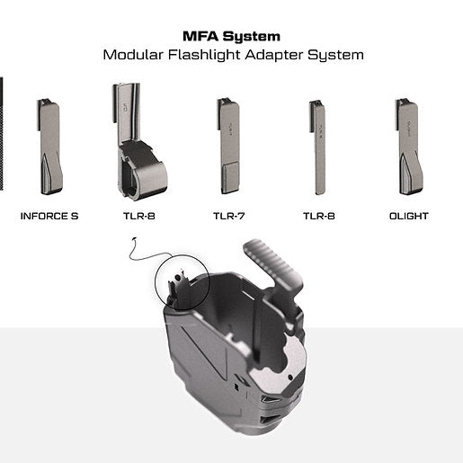 נרתיק חיצוני לגלוק 19 עם נעילה ואמצעי מדגם אורפז DELTA
