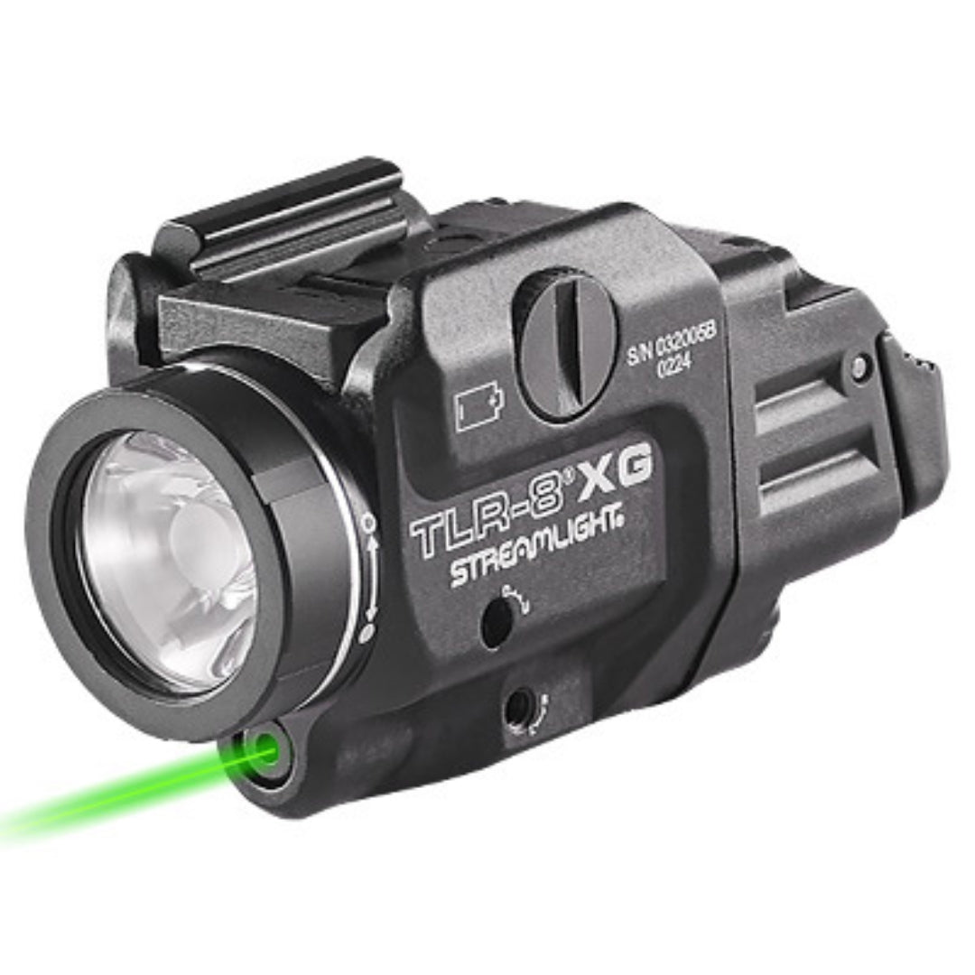 Streamlight TLR-8 X G – פנס נשק קומפקטי עם לייזר ירוק