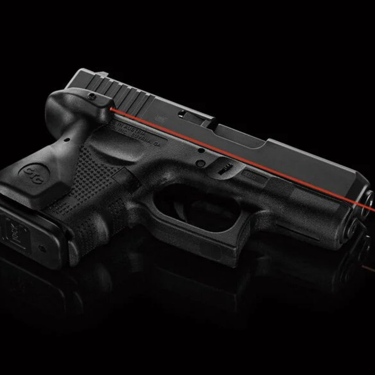 Crimson Trace LG-852 Lasergrips לגלוק דור 4 (26/27/33) – ציין לייזר אדום מקצועי
