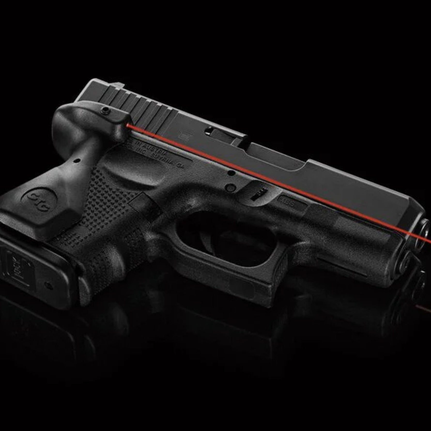 Crimson Trace LG-852 Lasergrips לגלוק דור 4 (26/27/33) – ציין לייזר אדום מקצועי