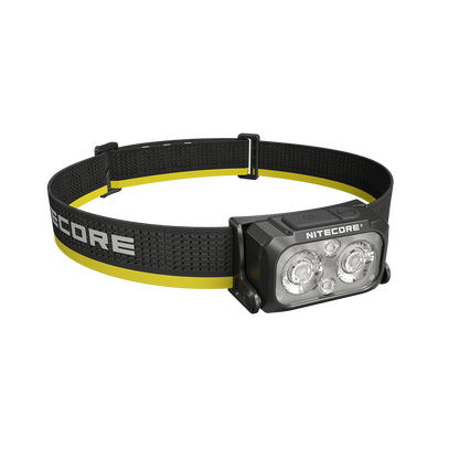 פנס ראש Nitecore NU25MCT נטען - 400 לומן, 132 מטר טווח