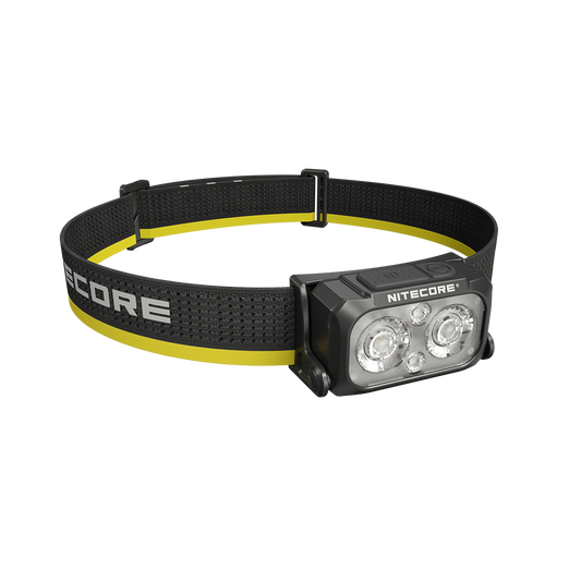 פנס ראש Nitecore NU25MCT נטען - 400 לומן, 132 מטר טווח