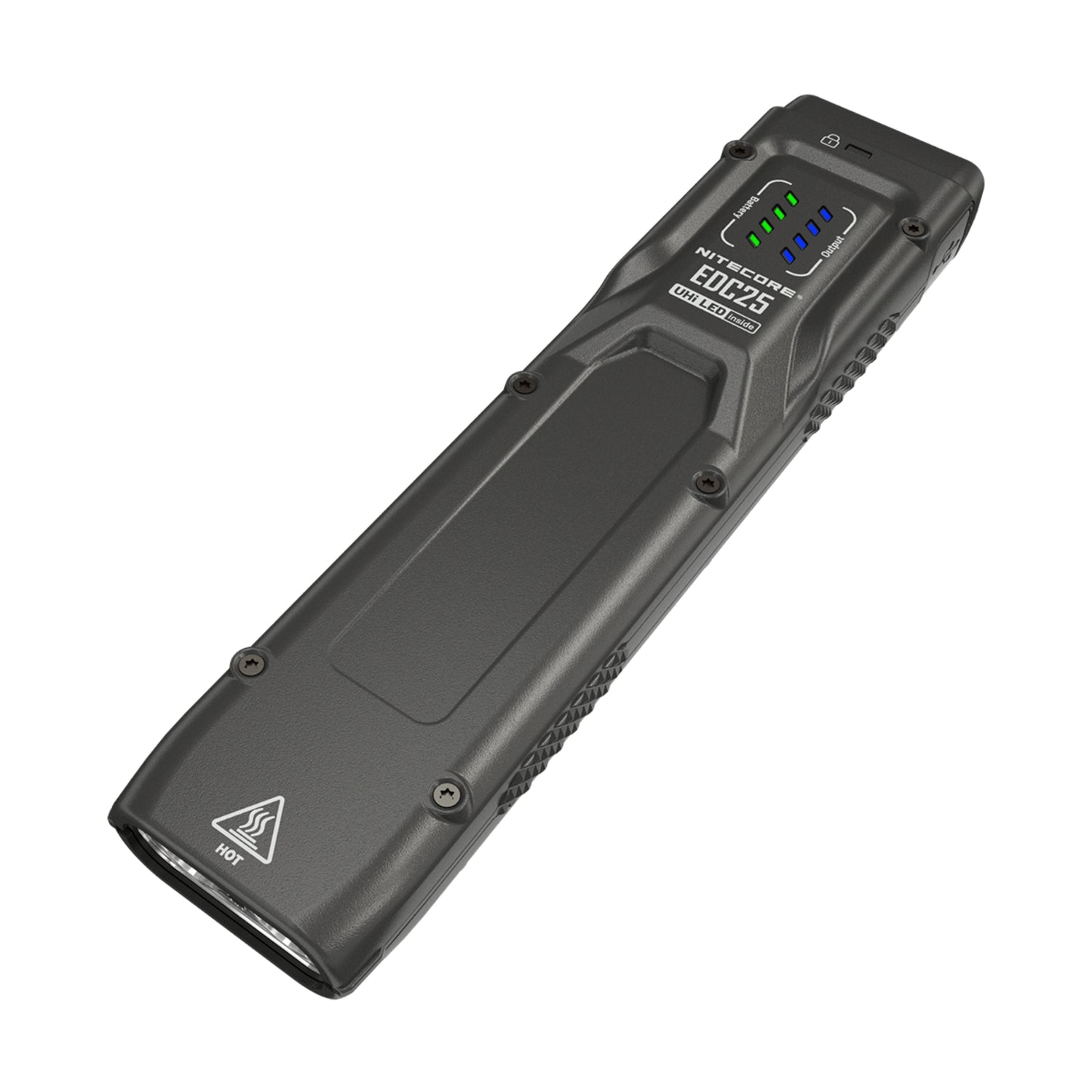 פנס Nitecore EDC25 - 3,000 לומן, קומפקטי ועוצמתי