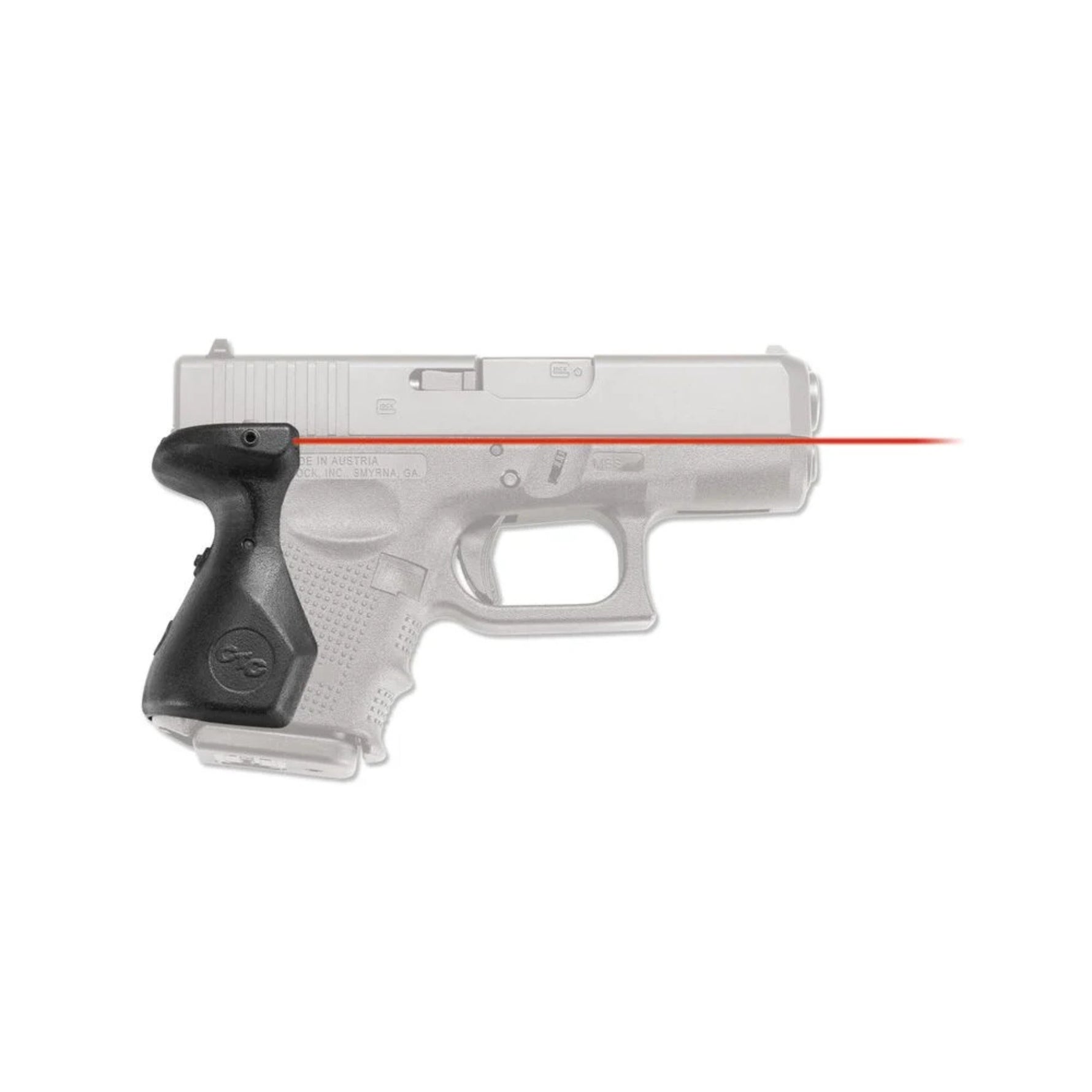Crimson Trace LG-852 Lasergrips לגלוק דור 4 (26/27/33) – ציין לייזר אדום מקצועי