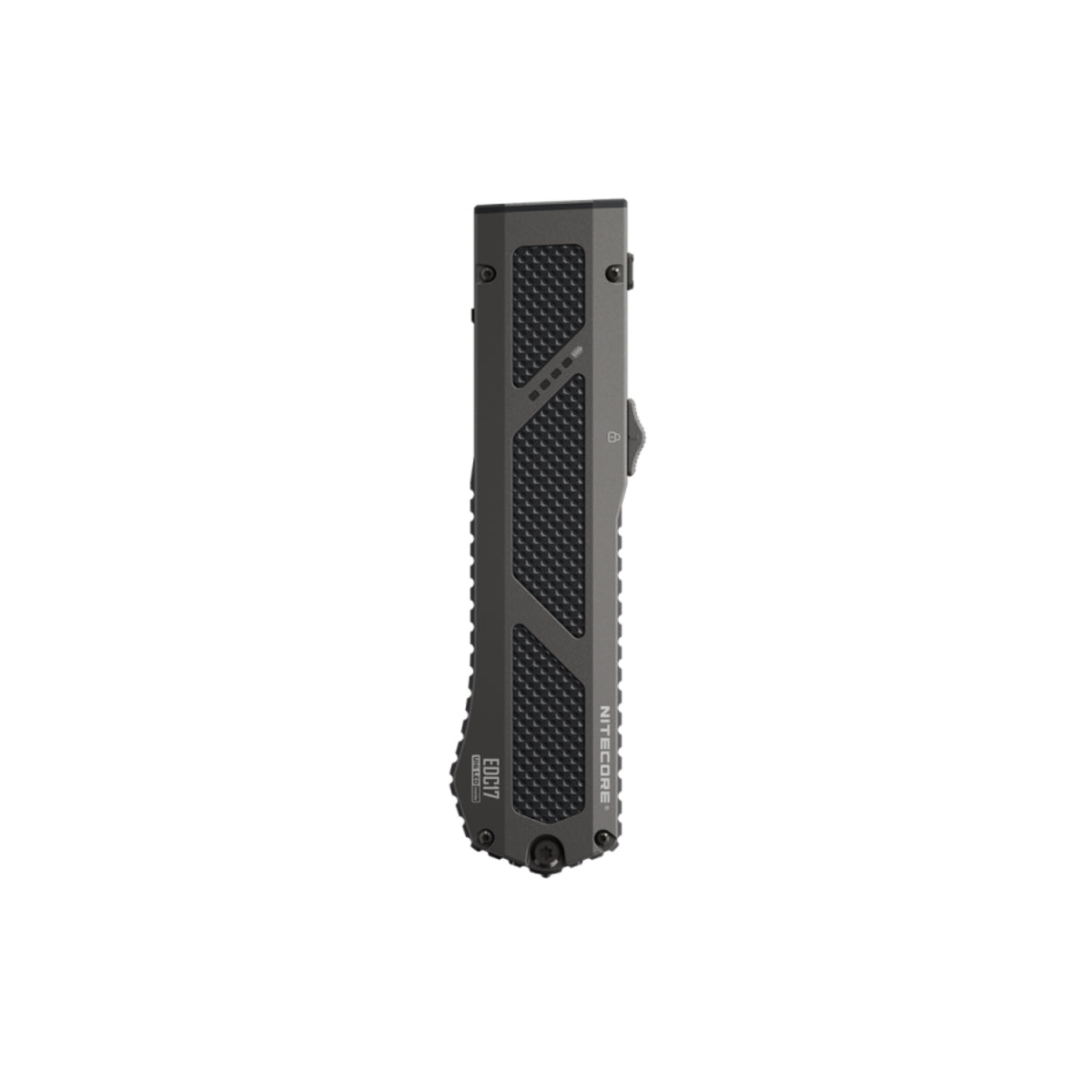 פנס טקטי ויומיומי (EDC) שטוח Nitecore EDC17 – תאורה לבנה, אולטרה-סגול (UV) ולייזר ירוק