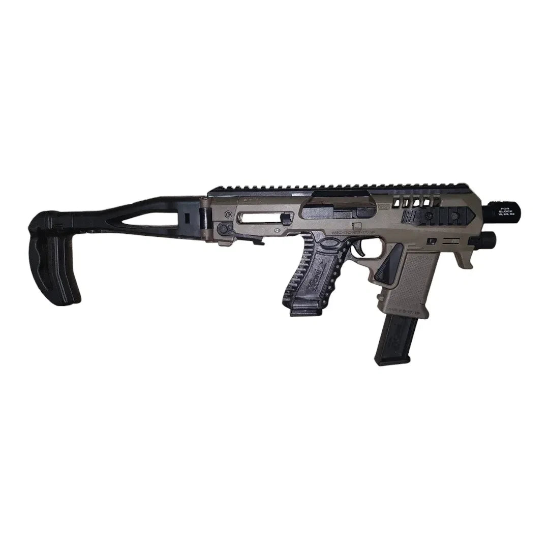 ערכת הסבה מיקרו רוני דור 4X SWAT שחור Glock 17 19 19X 22 23 25 31 32 45