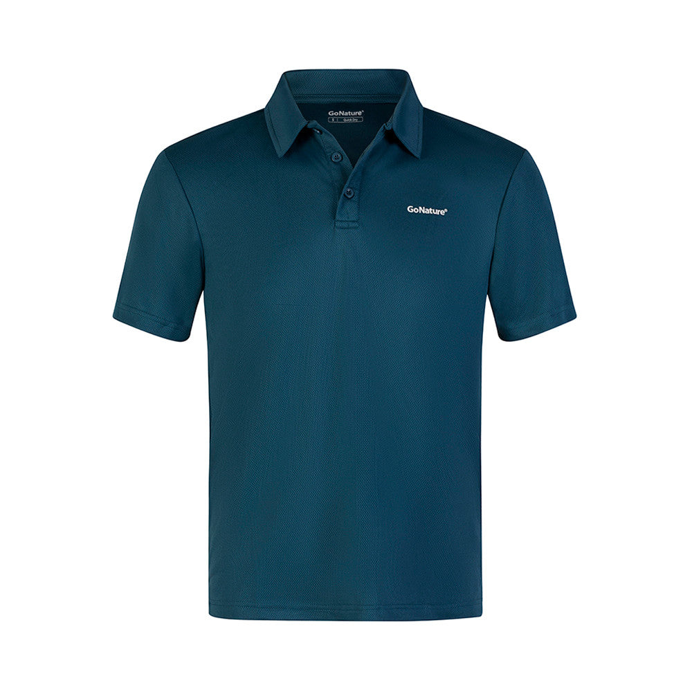 חולצת פולו GN MOJAVE – חולצת פולו טכנית לאקלים חם ולפעילות יומיומית כחול נייבי